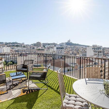 Ferienwohnung Marseille: Superbe Vue Sur Notre-Dame De La Garde Exterior foto
