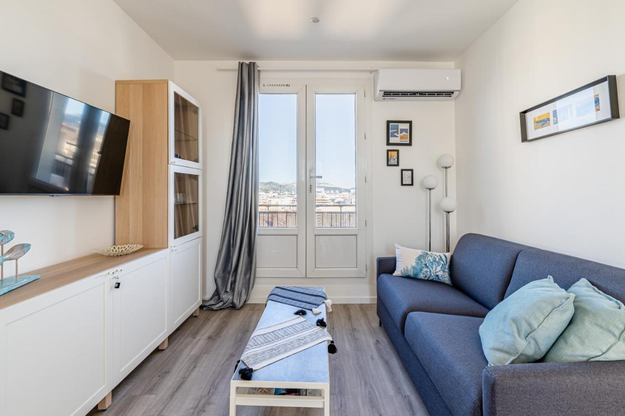 Ferienwohnung Marseille: Superbe Vue Sur Notre-Dame De La Garde Exterior foto
